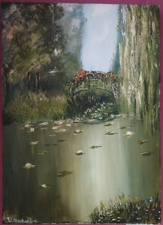 Пруд с лилиями, 2013 г.